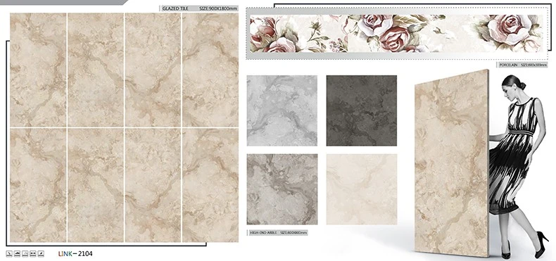 Beige Glazed Polished Gold Tiles